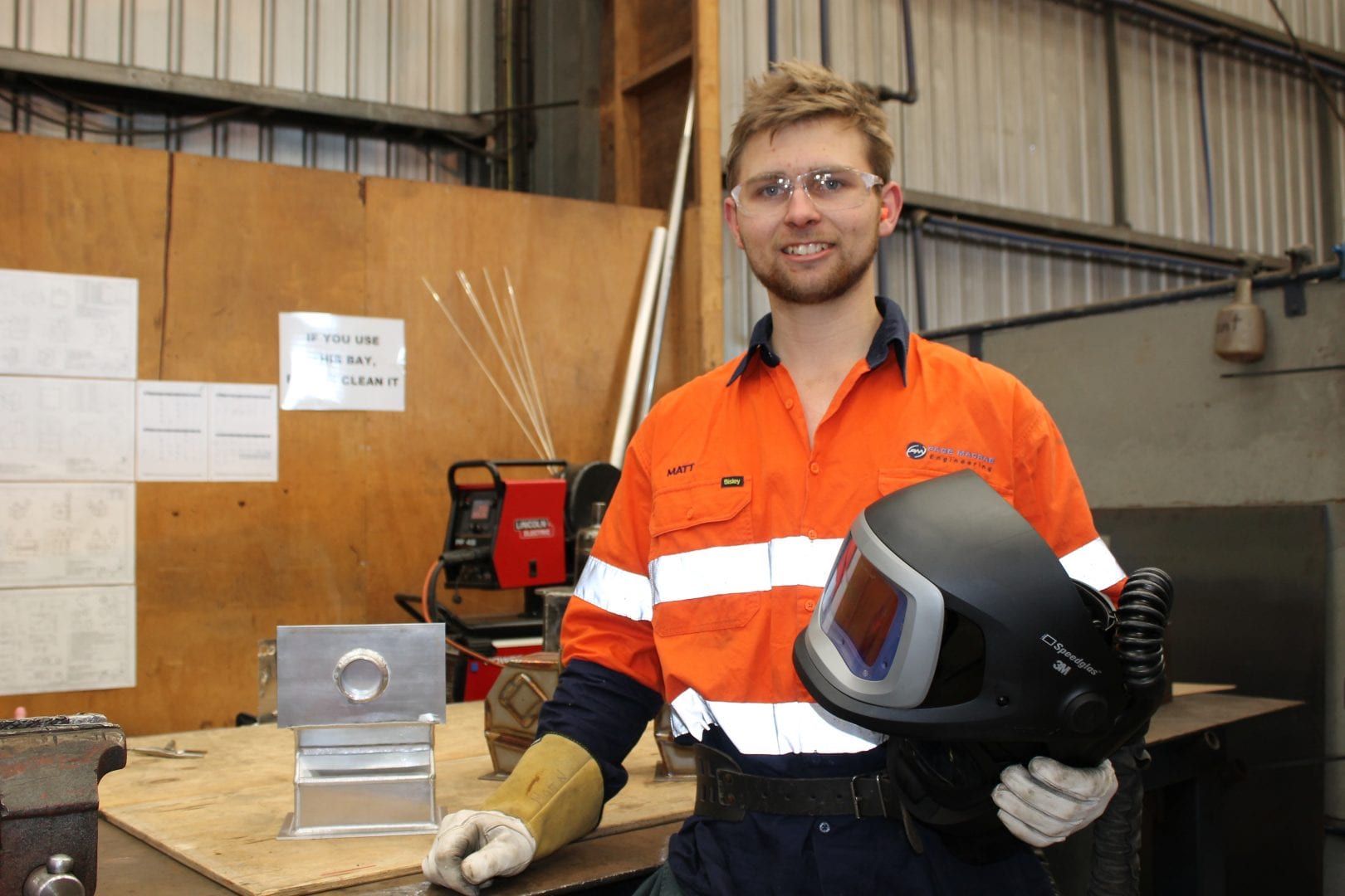 Third-year apprentice Matt Nielsen off to WorldSkills