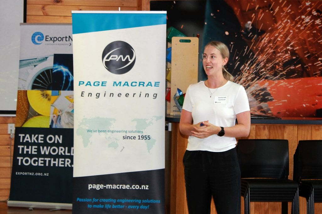 ExportNZ BOP Rub Shoulders with Page Macrae Engineering BA5 event