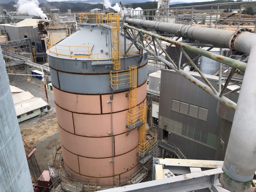 Page Macrae Engineering refurbish pulp tank at Kinleith mill