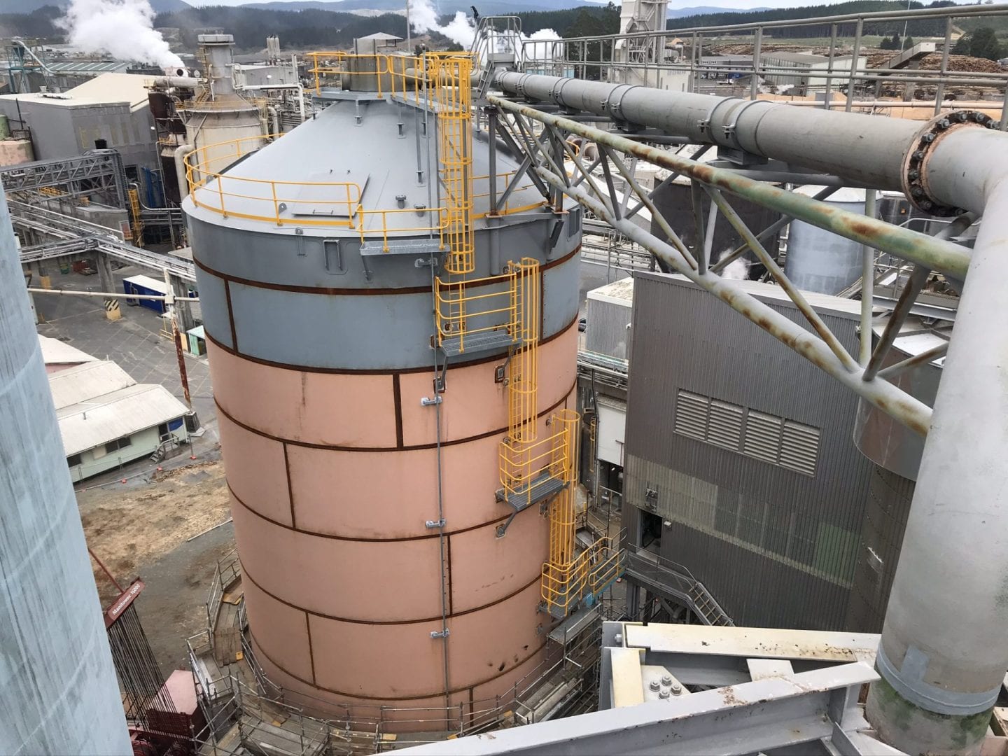 Page Macrae Engineering refurbish pulp tank at Kinleith mill